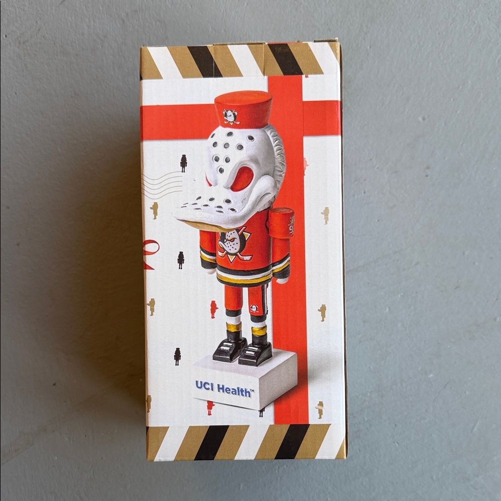 Anaheim Ducks Mascot Duckquacker Bobblehead - New in box